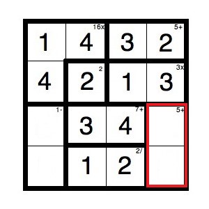 KenKen Beşinci Adım