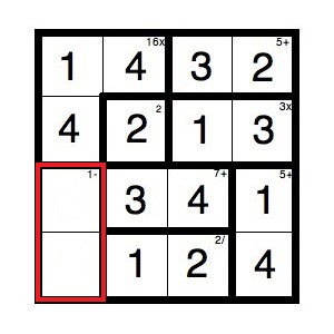 KenKen Altıncı Adım